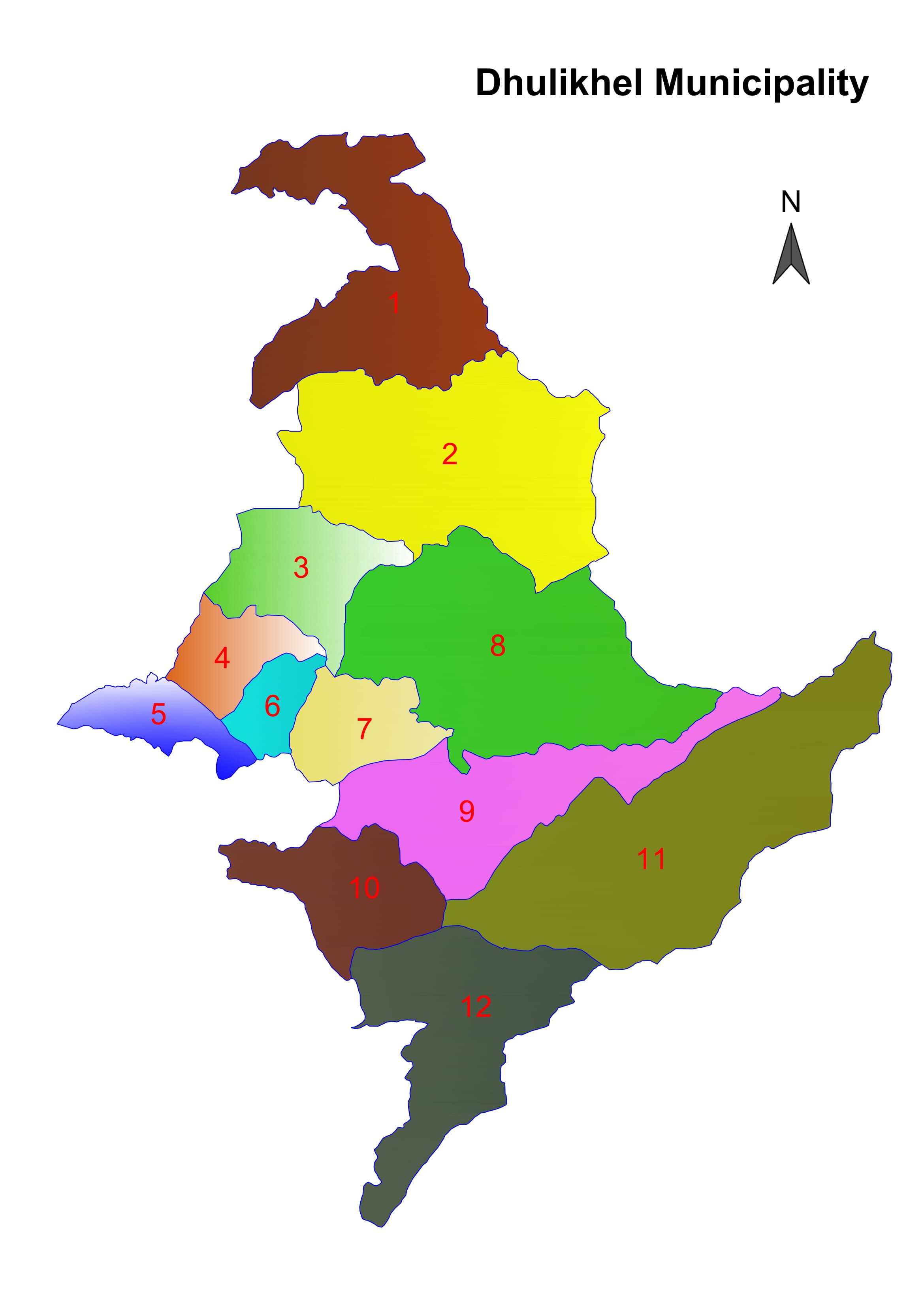 Dhulikhel Map